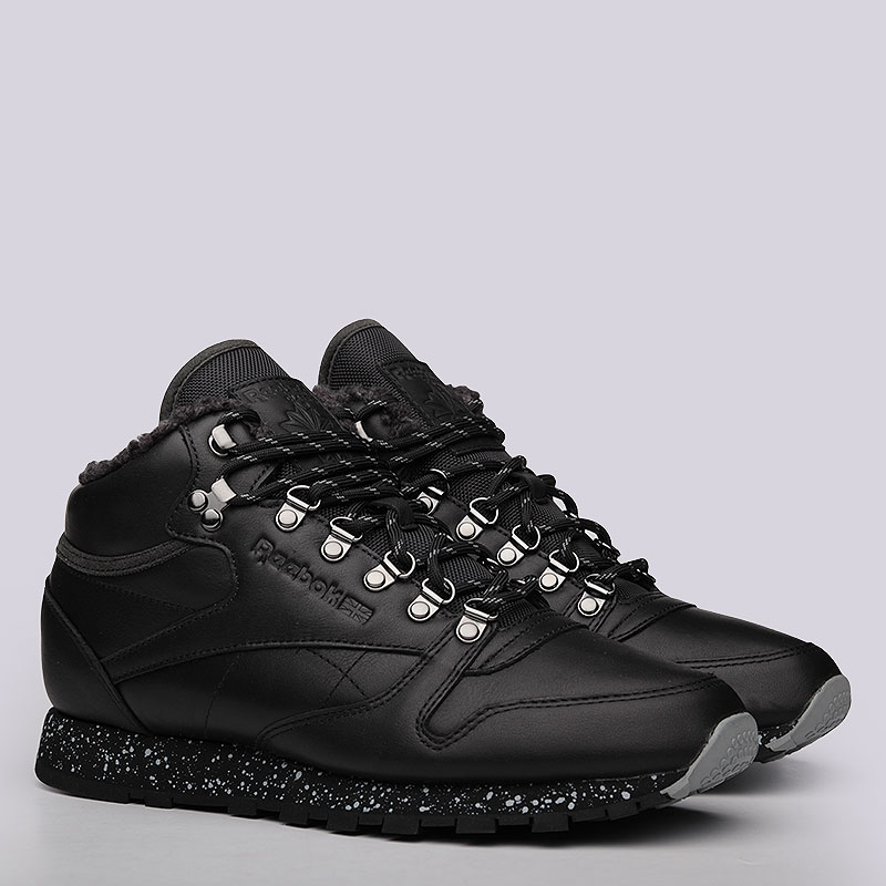 

Кроссовки Reebok CL LTHR Sherpa II SPP, Черный