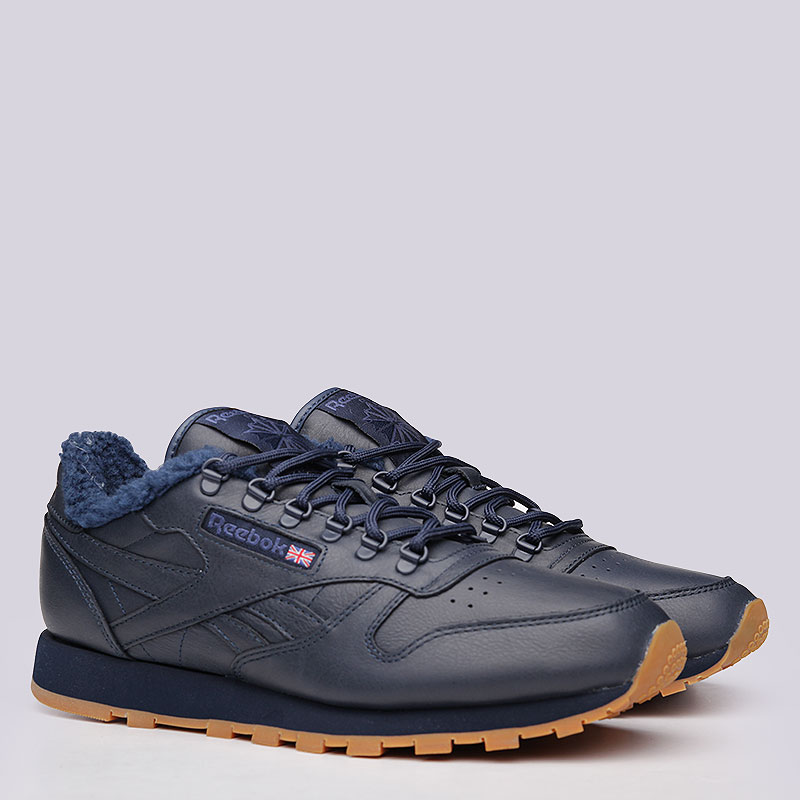 

Кроссовки Reebok CL LTHR Sherpa TS, Синий