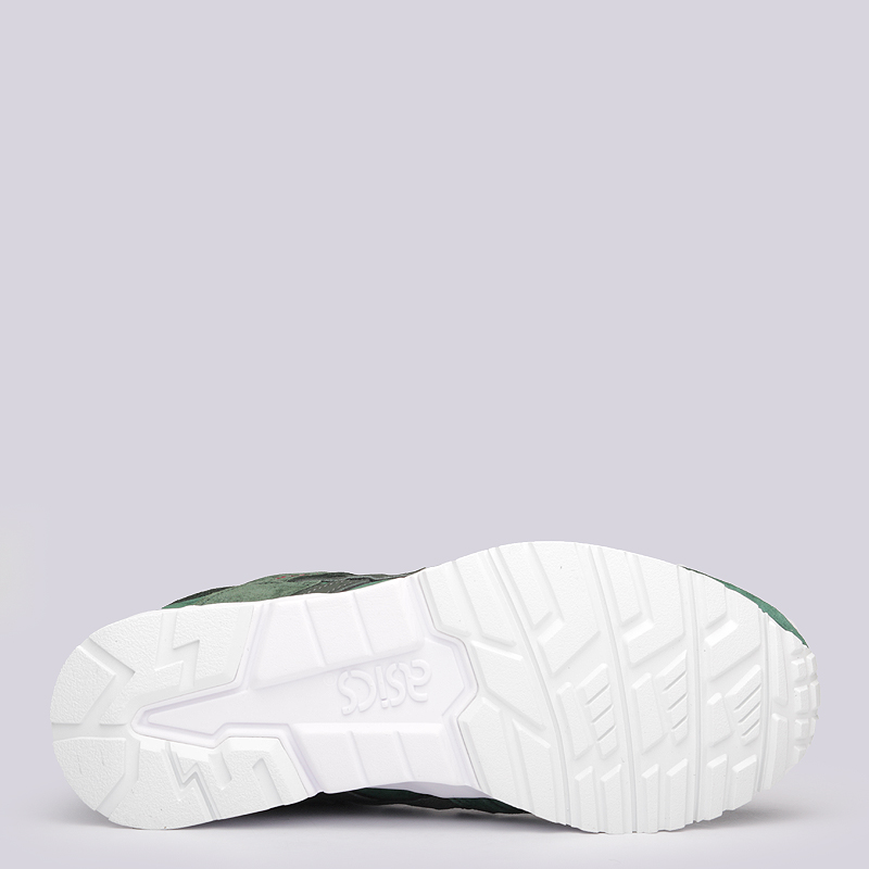 мужские зеленые кроссовки ASICS Gel-Lyte V  H6R2L-8082 - цена, описание, фото 4