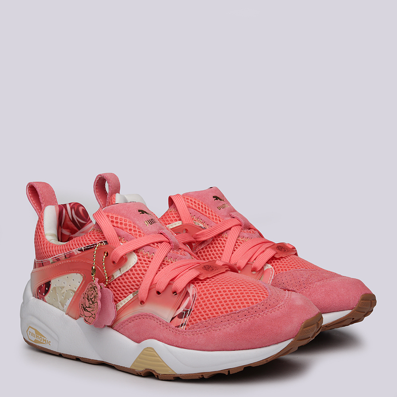 женские розовые кроссовки PUMA Bog X Careaux X Graphic 36152501 - цена, описание, фото 1