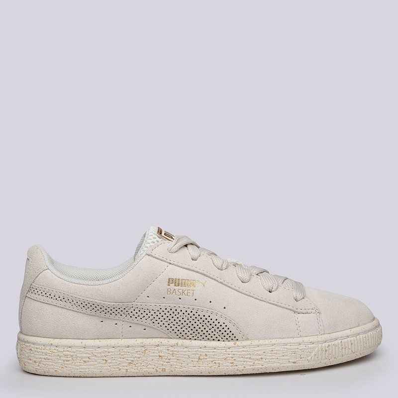 женские бежевые кроссовки PUMA Suede X Careaux 36147503 - цена, описание, фото 2