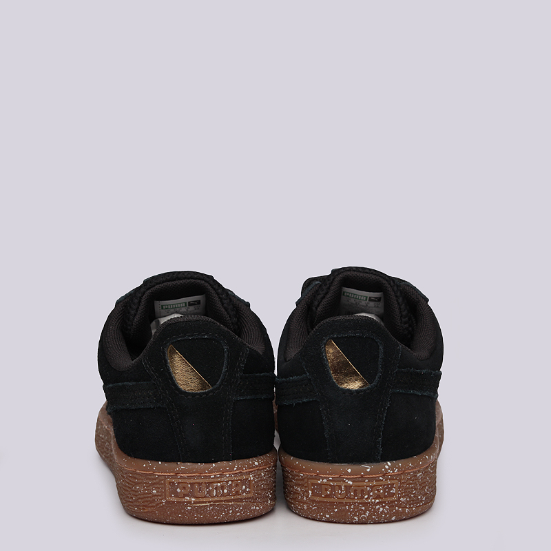 женские черные кроссовки PUMA Suede X Careaux 36147501 - цена, описание, фото 6