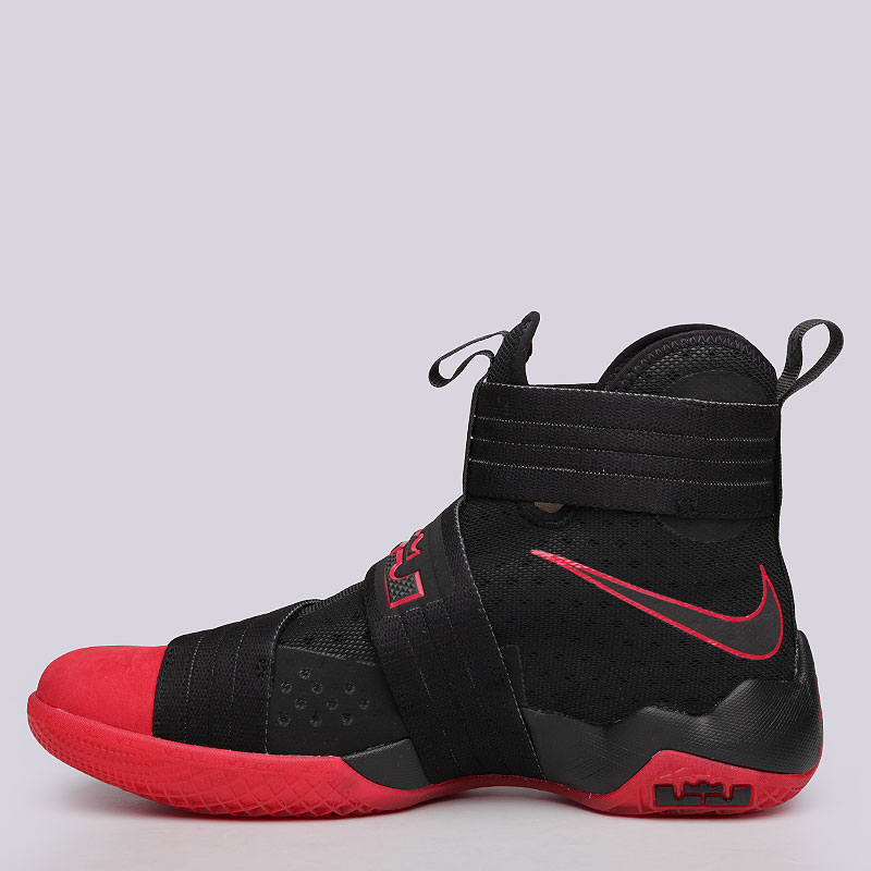 мужские черные баскетбольные кроссовки Nike Lebron Soldier 10 SFG 844378-060 - цена, описание, фото 5