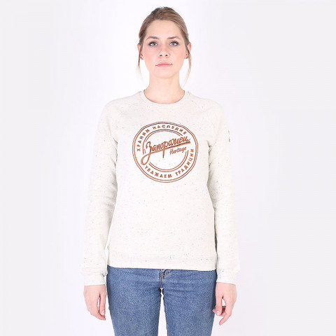 женская толстовка Запорожец heritage Лого  