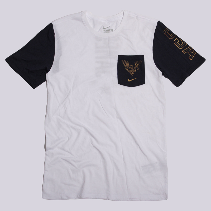 

Футболка Nike Sportswear USAB Rio Hero Tee, Черный;белый