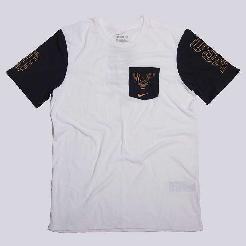 

Футболка Nike Sportswear USAB Rio Hero Tee, Черный;белый