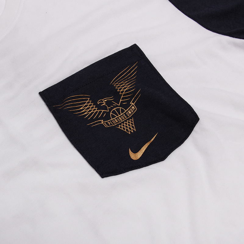 мужская черная футболка Nike USAB Rio Hero Tee 768827-104 - цена, описание, фото 2