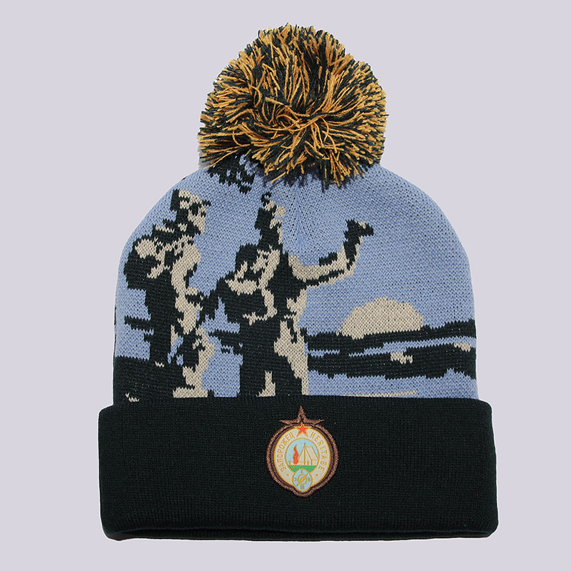 

Шапка Запорожец heritage Zakat Beanie, Голубой