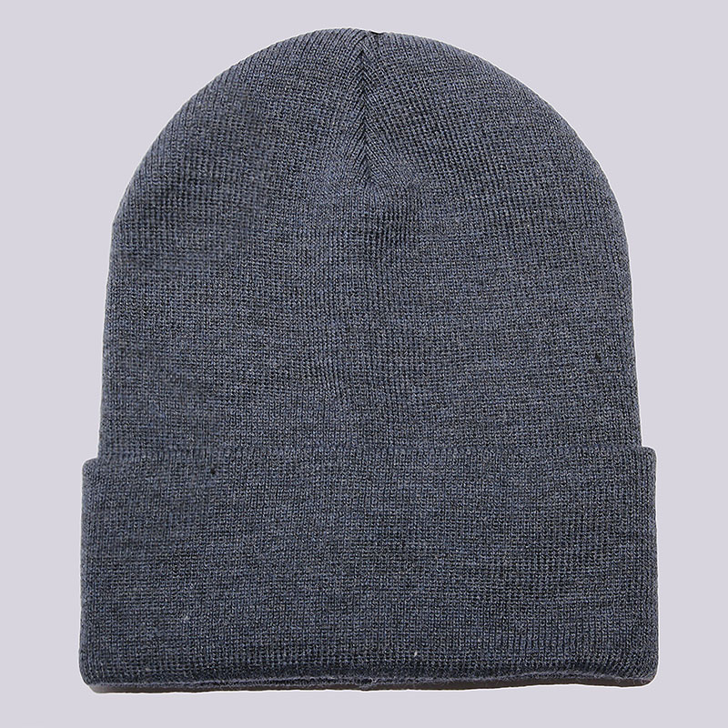 Шапка True spin Plain Cuffed Beanie (Plain Cuffed-hthr nv)  - цена, описание, фото 1