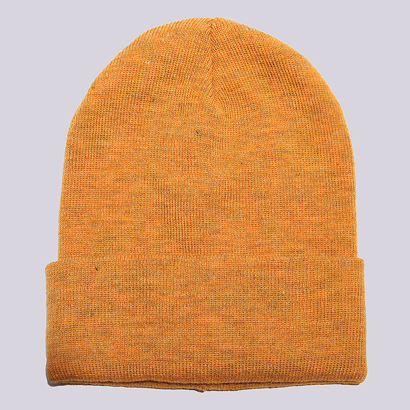  желтая шапка True spin Plain Cuffed Beanie Plain Cuffed-hthr yl - цена, описание, фото 1