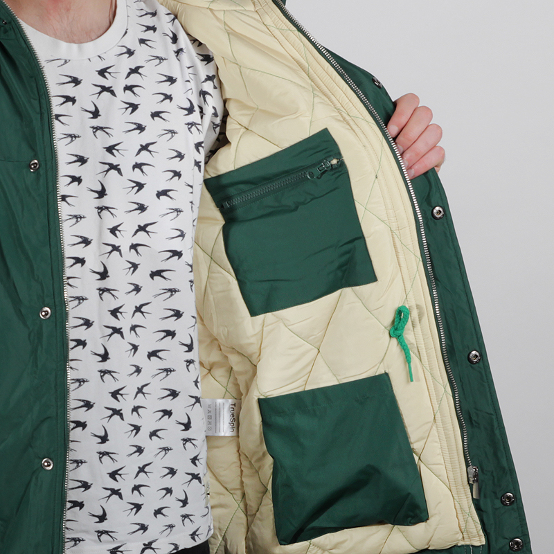 мужская зеленая куртка True spin Fishtail  Fishtail FW16-drkgrn - цена, описание, фото 4