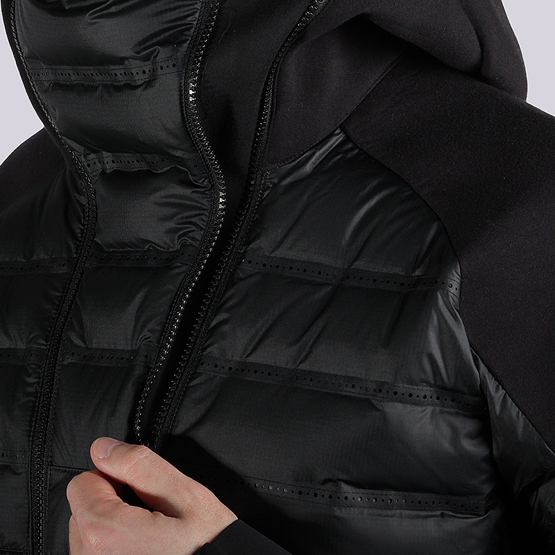мужская черная куртка Nike TCH FLC JKT ARLFT 806838-010 - цена, описание, фото 3