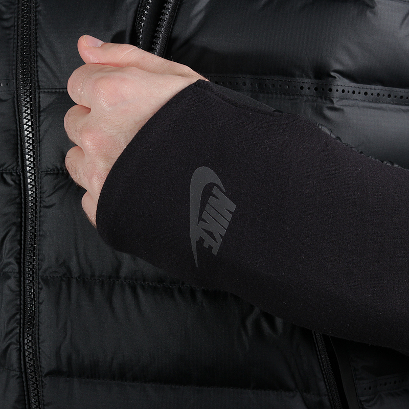 мужская черная куртка Nike TCH FLC JKT ARLFT 806838-010 - цена, описание, фото 4