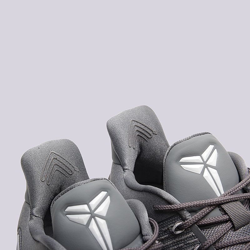 мужские серые баскетбольные кроссовки Nike Kobe A.D. 852425-010 - цена, описание, фото 6