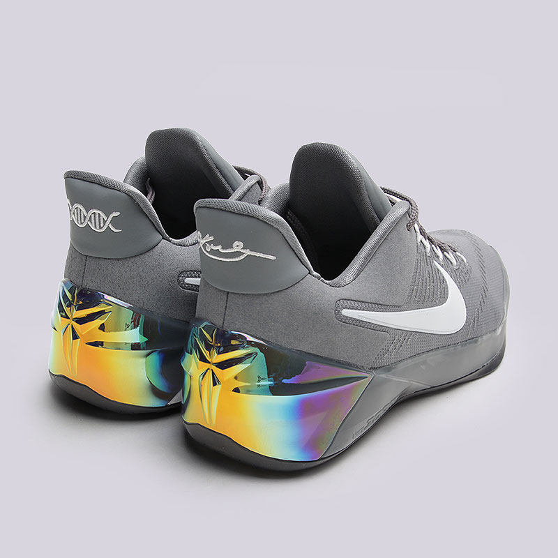 мужские серые баскетбольные кроссовки Nike Kobe A.D. 852425-010 - цена, описание, фото 3