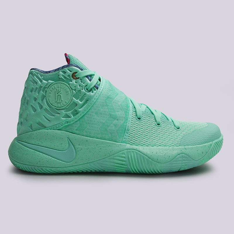 мужские мятные баскетбольные кроссовки  Nike Kyrie 2 What The 914681-300 - цена, описание, фото 1