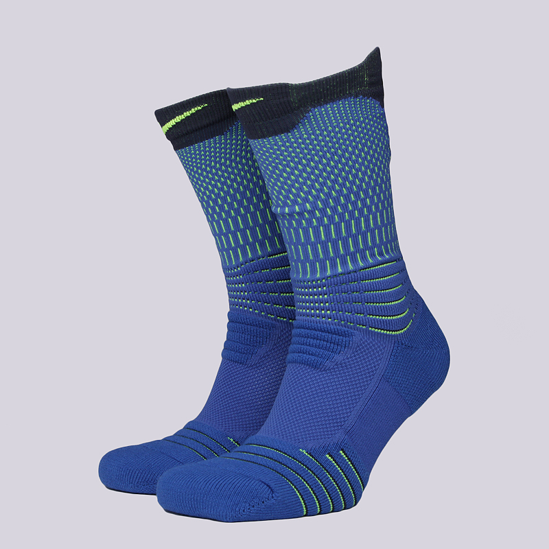 мужские синие носки Nike U NK ELT Versa Crew Rio SX5372-480 - цена, описание, фото 1