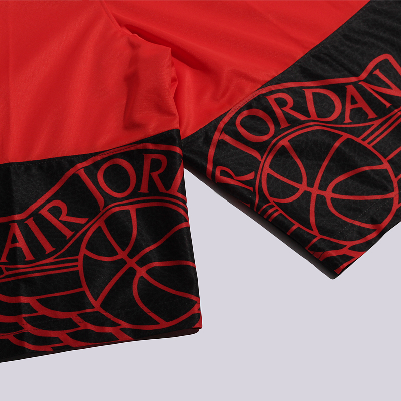 мужские красные шорты Jordan Wings Blockout Short 831336-852 - цена, описание, фото 2