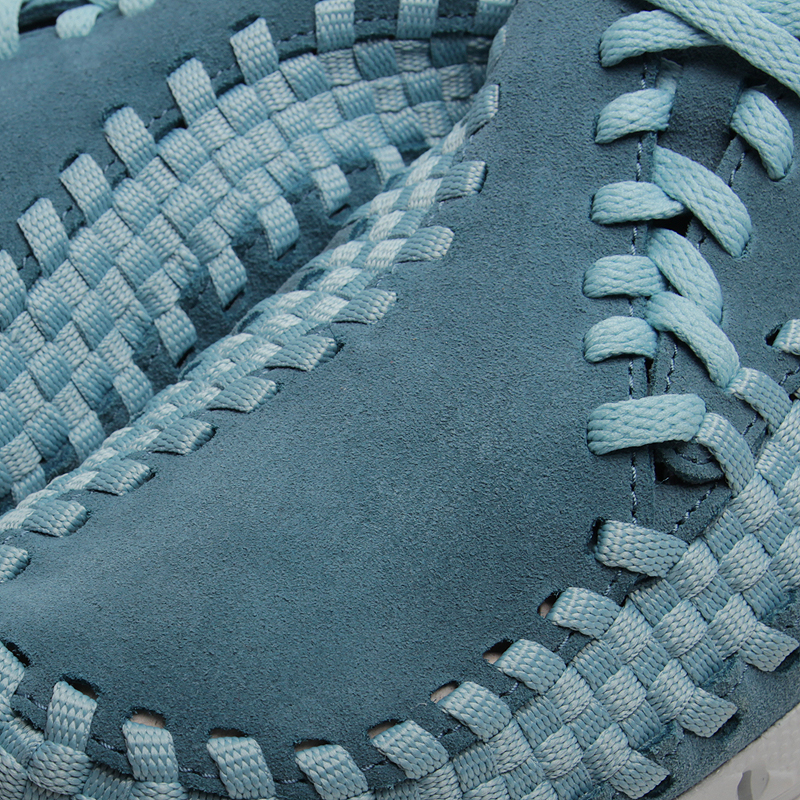 мужские голубые кроссовки Nike Air Footscape Woven NM 875797-002 - цена, описание, фото 4