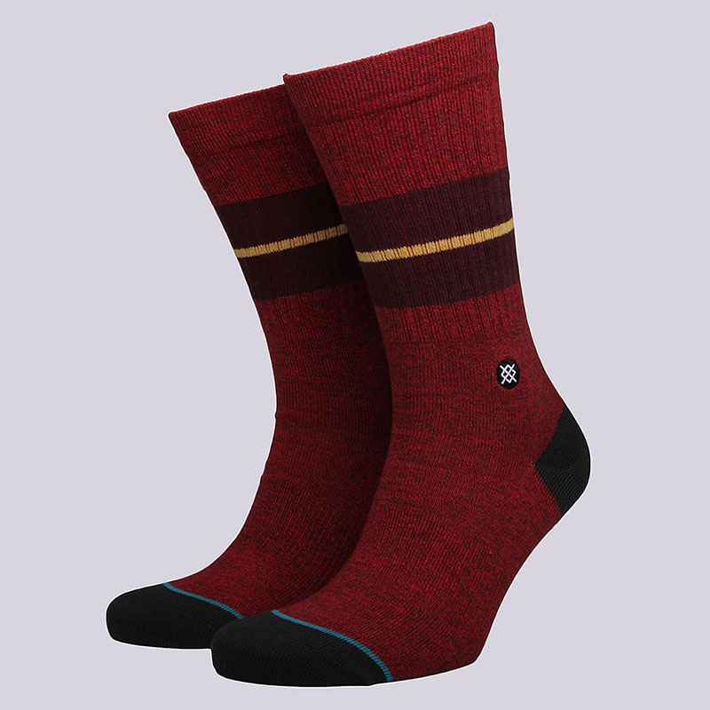 мужские бордовые носки Stance Sequoia M526C16SEQ-mrn - цена, описание, фото 1