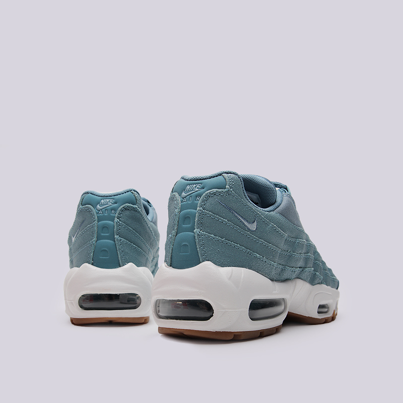 женские голубые кроссовки Nike WMNS Air Max 95 PRM 807443-006 - цена, описание, фото 4