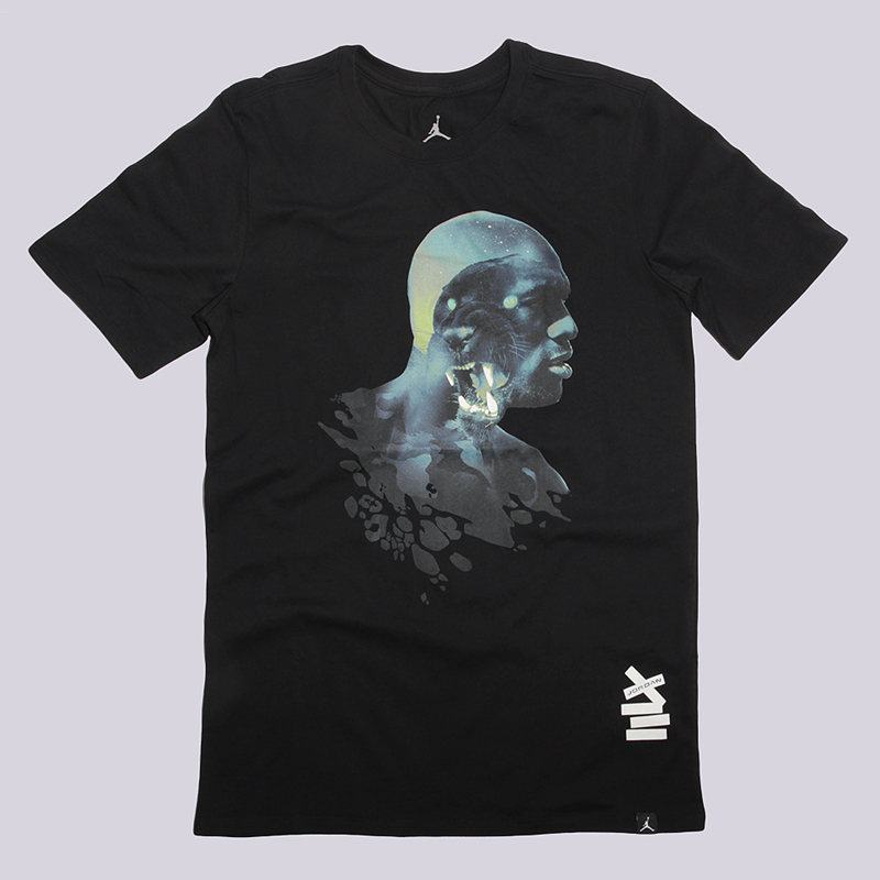 

Футболка Jordan AJ 13 Black Cat Tee, Черный