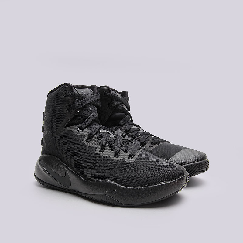 детские черные баскетбольные кроссовки Nike Hyperdunk 2016 (GS) 845120-008 - цена, описание, фото 4