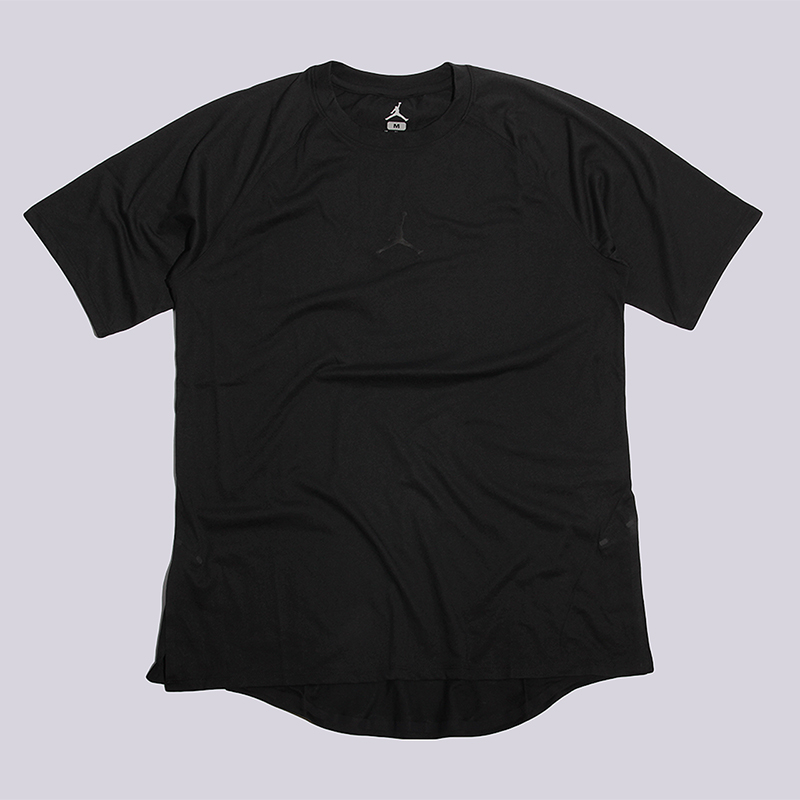 мужская черная футболка Jordan 23 Tech Cool SS Top 833784-010 - цена, описание, фото 1