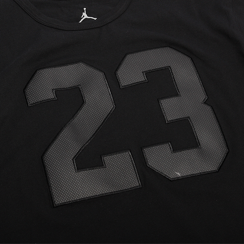 мужская черная футболка Jordan AJ 6 L/S Tee 833924-010 - цена, описание, фото 2