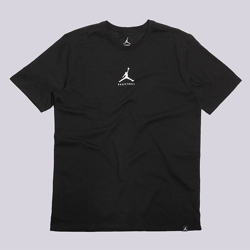 мужская черная футболка Jordan M JBSK DF 23/7 Ball JMPMN Tee 840394-010 - цена, описание, фото 1