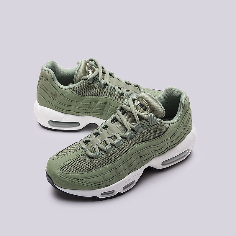 женские зеленые кроссовки Nike WMNS Air Max 95 307960-300 - цена, описание, фото 4