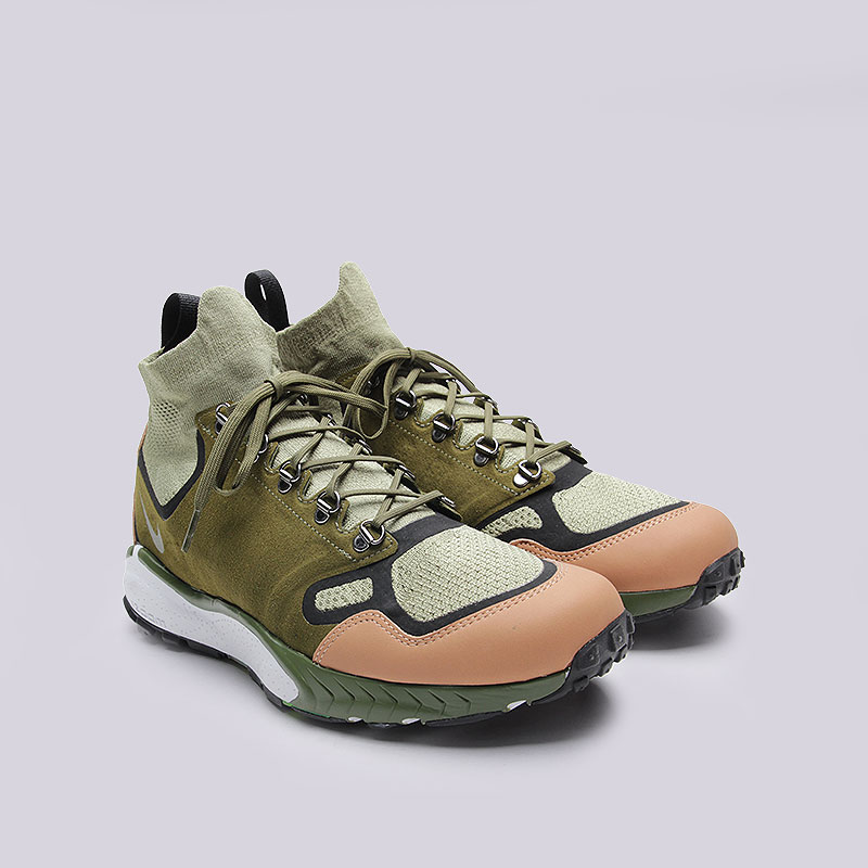мужские зеленые кроссовки Nike Air Zoom Talaria Mid FK PRM 875784-300 - цена, описание, фото 3