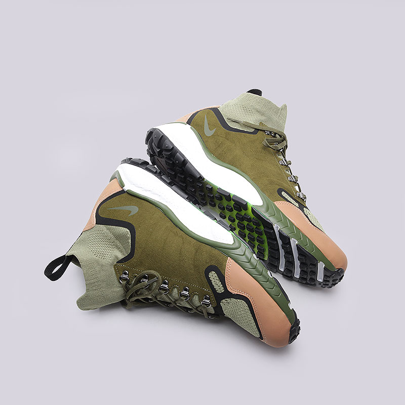 мужские зеленые кроссовки Nike Air Zoom Talaria Mid FK PRM 875784-300 - цена, описание, фото 5