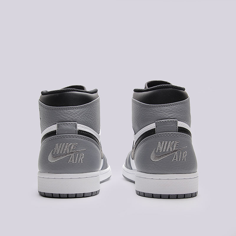 мужские серые кроссовки Jordan 1 Retro High 332550-024 - цена, описание, фото 6