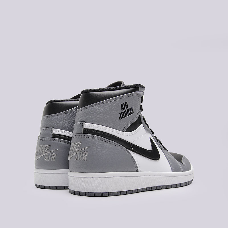 мужские серые кроссовки Jordan 1 Retro High 332550-024 - цена, описание, фото 2