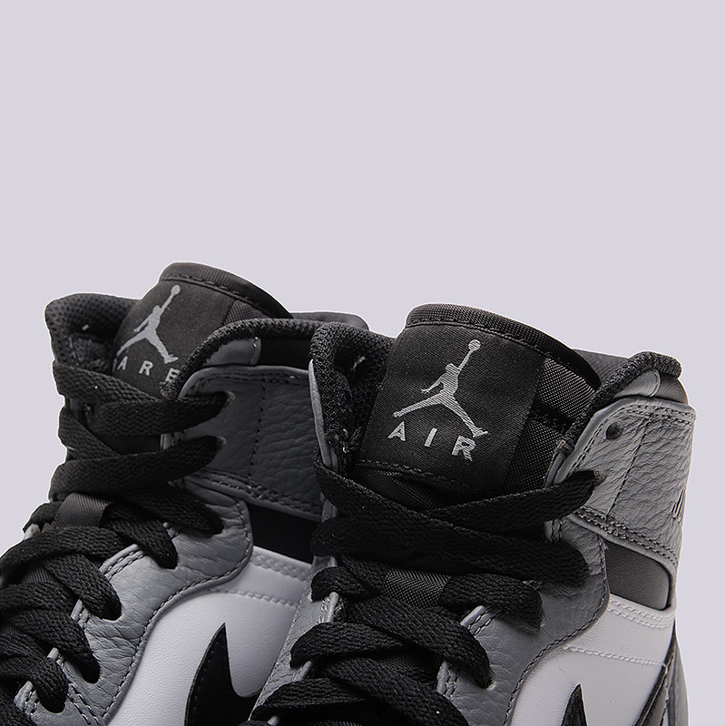 мужские серые кроссовки Jordan 1 Retro High 332550-024 - цена, описание, фото 5