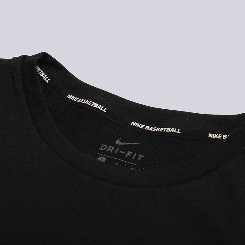 женская черная футболка Nike WMNS NK BRTHE Top LS Elite 842740-010 - цена, описание, фото 2
