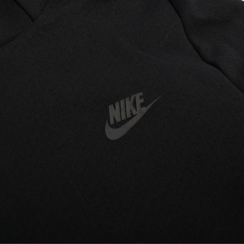 мужская черная толстовка Nike NSW TCH FLS Hoodie PO 832116-010 - цена, описание, фото 3