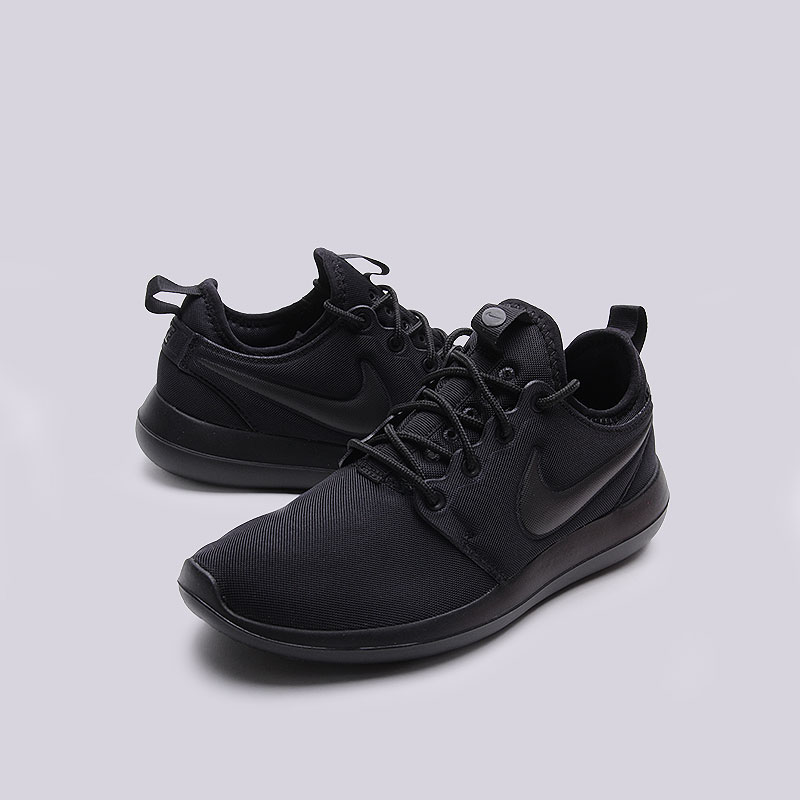 женские черные кроссовки Nike WMNS Roshe Two 844931-004 - цена, описание, фото 2