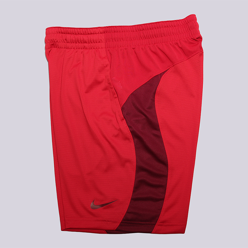 женские красные шорты Nike WMNS NK Short 813941-657 - цена, описание, фото 2