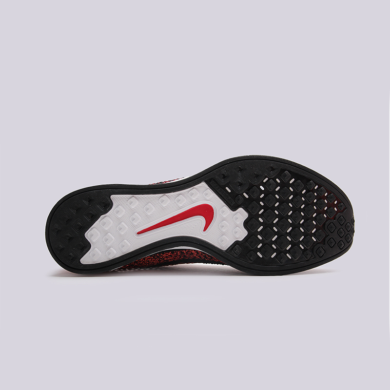 мужские красные кроссовки Nike Flyknit Racer 526628-608 - цена, описание, фото 6