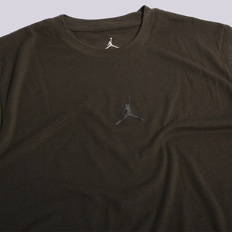 мужская темно-серая футболка Jordan 23 Tech SS Top 833786-355 - цена, описание, фото 2