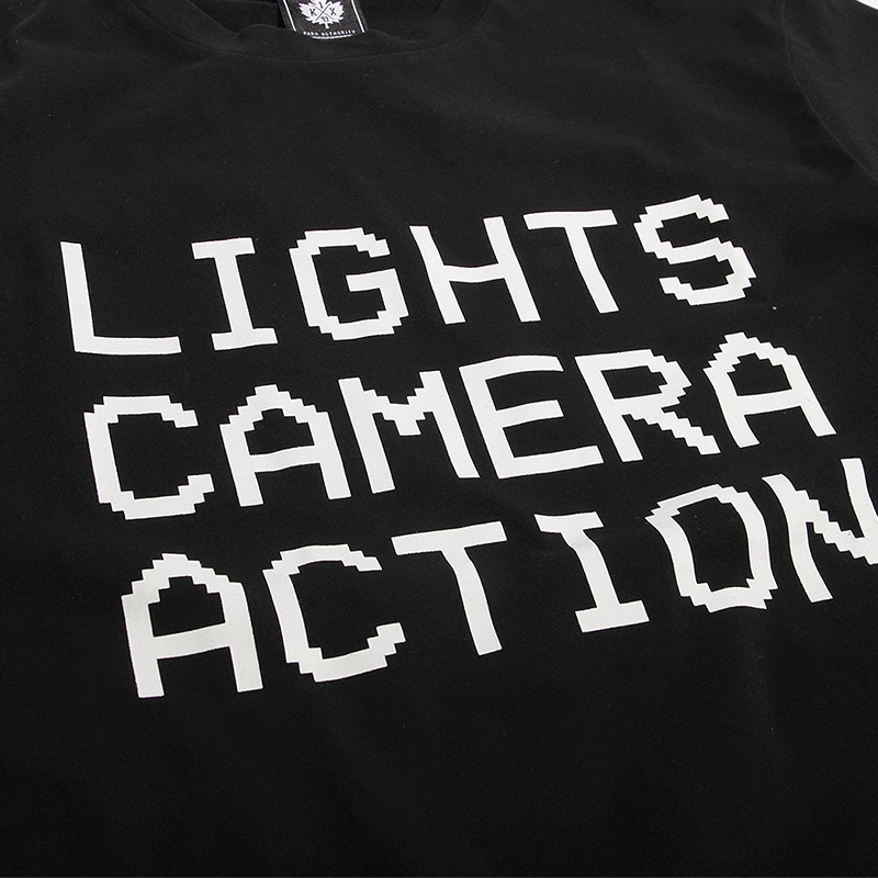 мужская черная футболка K1X Lights Camera Action Tee 1161-2501/0010 - цена, описание, фото 2