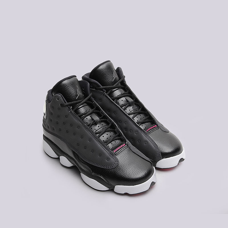 детские черные кроссовки Jordan Retro XIII GG 439358-009 - цена, описание, фото 2