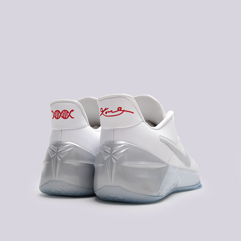 мужские белые баскетбольные кроссовки  Nike Kobe A.D. 852425-110 - цена, описание, фото 4