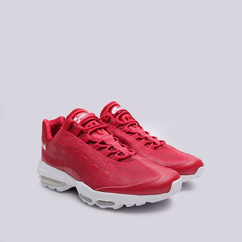 мужские красные кроссовки  Nike Air Max 95 Ultra Essential 857910-600 - цена, описание, фото 3
