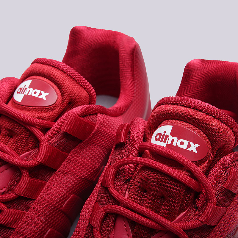 мужские красные кроссовки  Nike Air Max 95 Ultra Essential 857910-600 - цена, описание, фото 5