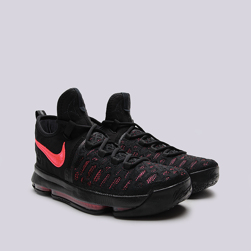 мужские черные баскетбольные кроссовки Nike Zoom KD 9 PRM 881796-060 - цена, описание, фото 4