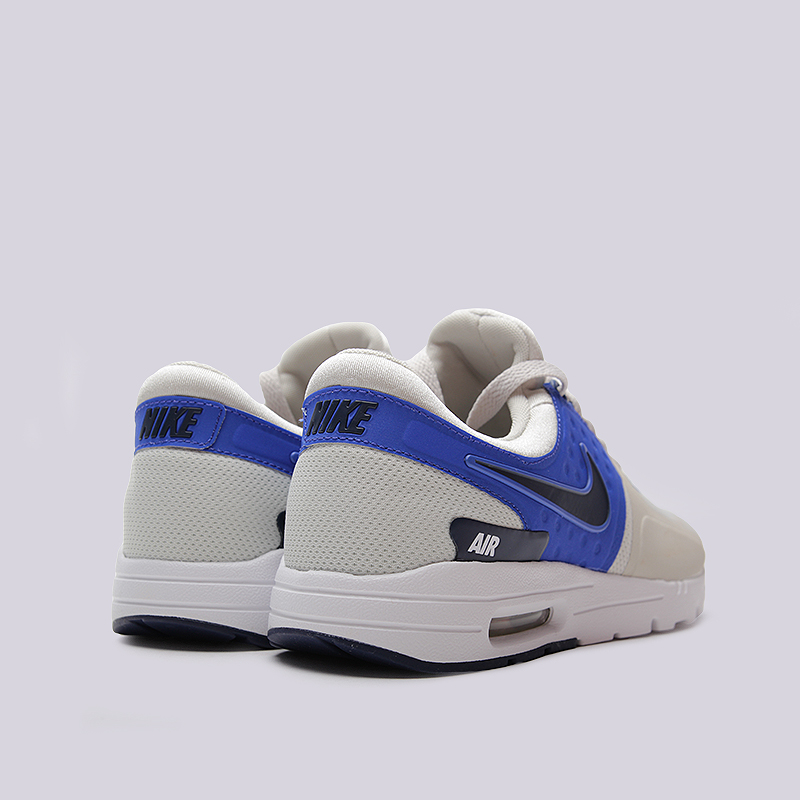 женские синие кроссовки Nike WMNS Air Max Zero 857661-003 - цена, описание, фото 4