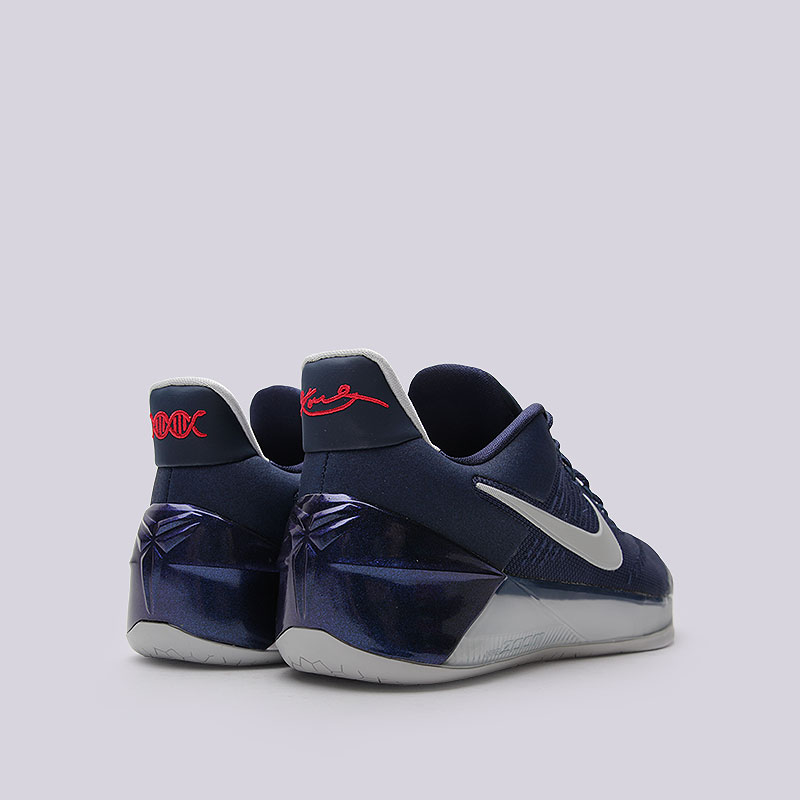 мужские синие баскетбольные кроссовки  Nike Kobe A.D. 852425-406 - цена, описание, фото 3